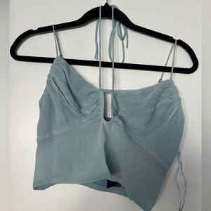Abercrombie & Fitch Light Blue Tank Top